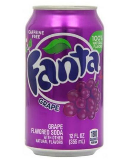 Picture of Coca Cola Fanta Grape Can 12 Oz