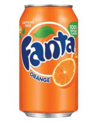 Picture of Coca Cola Fanta Orange Can 12 Oz