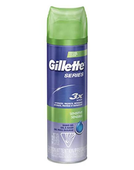 Picture of Gillette Series Sensitive Shave Gel 7 Oz