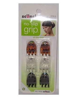 Picture of Scunci 2 Cm Chunk Jaw Clips 6 Pc