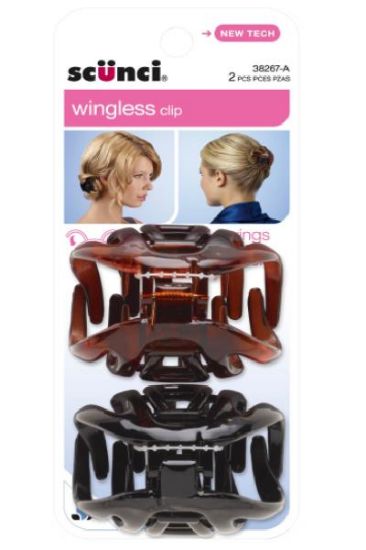 Picture of Scunci Jaw Clips 2 Pc