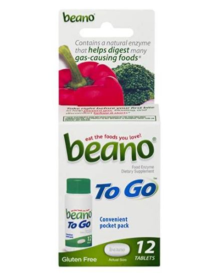 Picture of Beano To Go Dietary Supplement 12 Tablet