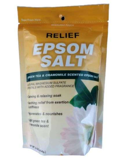 Picture of Relief Md Epsom Salt Green Tea 16 Oz