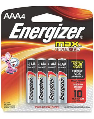 Picture of Energizer Powerseal Aaa4 4 Pc
