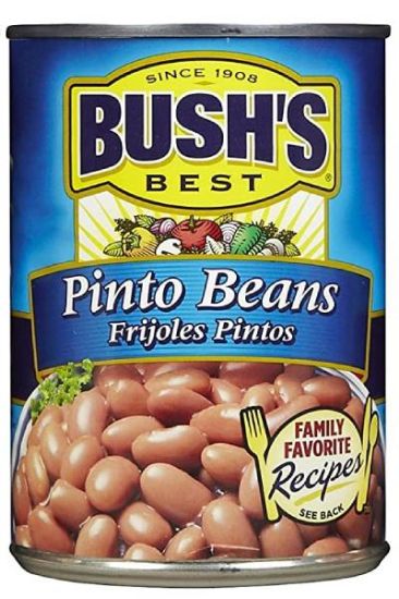 Picture of Bush Pinto Beans 16 Oz