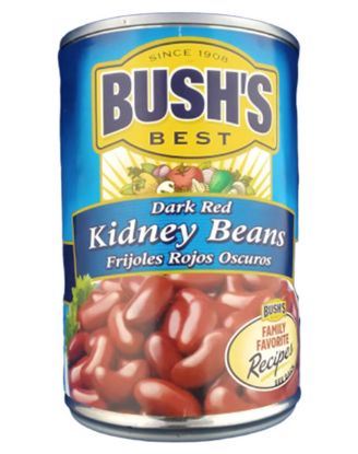 Picture of Bush Kidney Beans Dark Red 16 Oz
