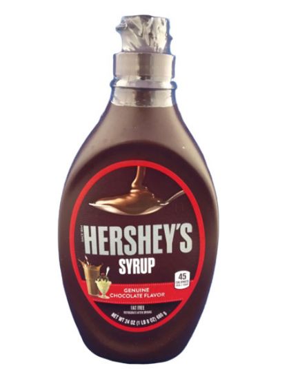 Picture of Hershey/'s Chocolate Syrup. 24 Oz
