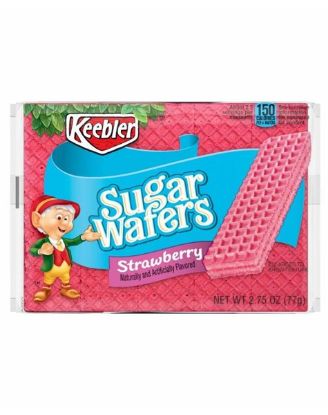 Picture of Keebler Sugar Wafers Strawberry 2.75 Oz