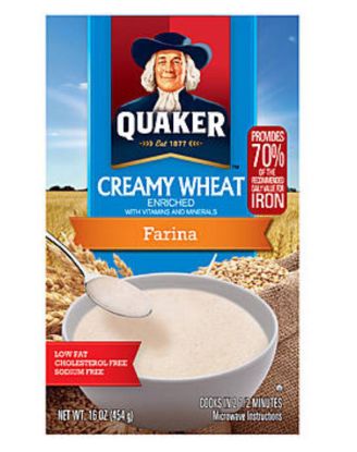 Picture of Quaker Creamy Wheat Farina 16 Oz