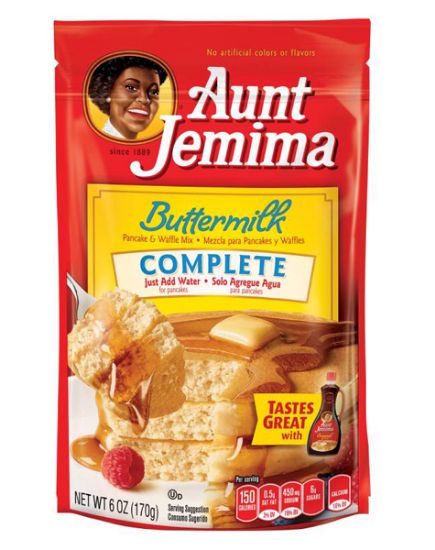 Picture of Aunt Jemima Pancake Mix Complete Buttermilk 6 Oz