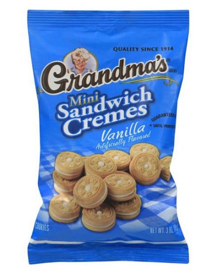 Picture of Grandma/'s Mini Sandwich Cremes Vanilla 3 Oz