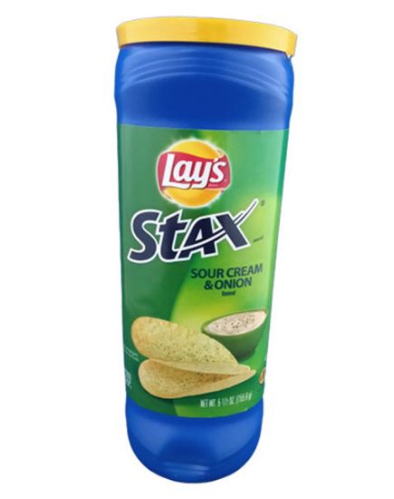 Picture of Lay/'s Stax Sour Cream And Onion 5.5 Oz