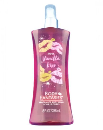 Picture of Body Fantasies Pink Vanilla Kiss 8 Oz