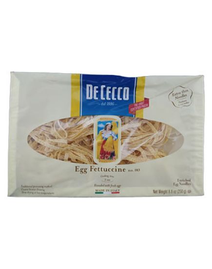 Picture of De Cecco Egg Fettuccine 8.80 Oz