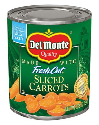 Picture of Del Monte Carrots Sliced 8.25 Oz