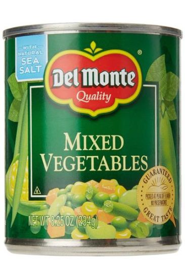 Picture of Del Monte Mix Vegetables 8.25 Oz