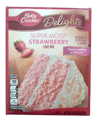 Picture of Betty Crocker Delights Strawberry Cake Mix 432 Grams