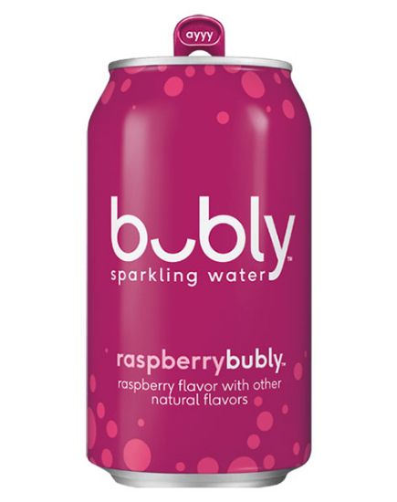Picture of Bubly Raspberry Sparkling Water Can 12 Oz