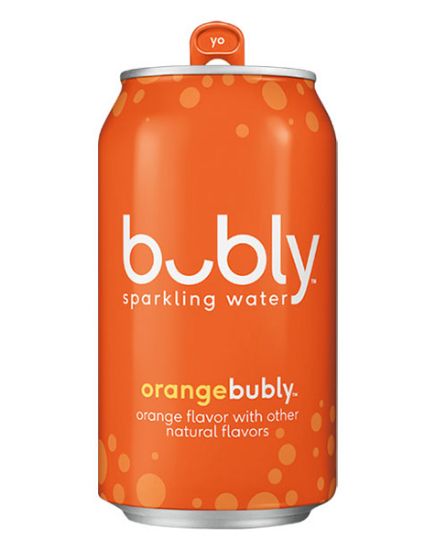 Picture of Bubly Orange Sparkling Water Can 12 Oz