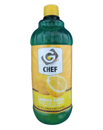 Picture of Global Chef Lemon Juice Bottle 32 Oz