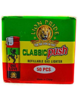 Picture of Lion Pride Push Lighter 1 Pc