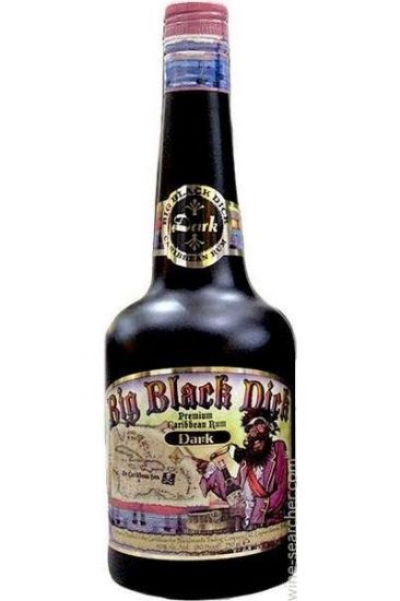 Picture of Big Black Dick Vanilla Rum 750 Ml