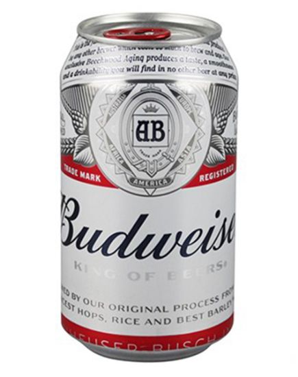 Picture of Budweiser Beer Cans 355 Ml