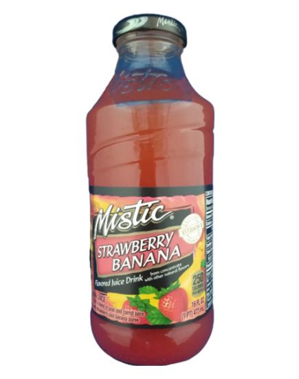 Picture of Mistic Strawberry Banana Juice 15.9 Oz