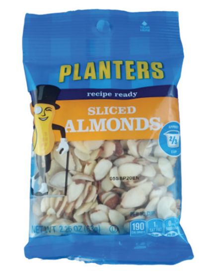 Picture of Planters Sliced Almonds 2.25 Oz
