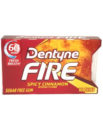 Picture of Dentyne Fire Spicy Cinnamon Sugar Free Gum 16 Pc