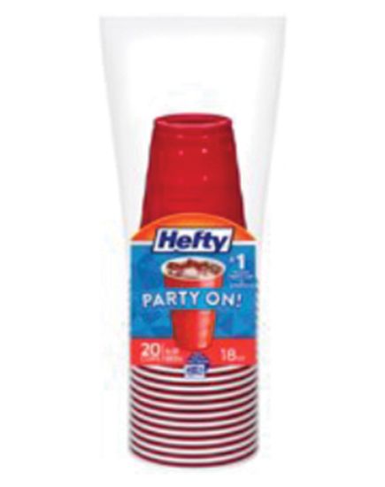 Picture of Hefty Party Red Cups 1 Pc