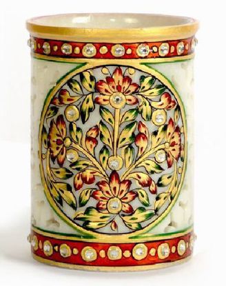 Picture of Made In India 603 Marble Pen Stand 1 Pc