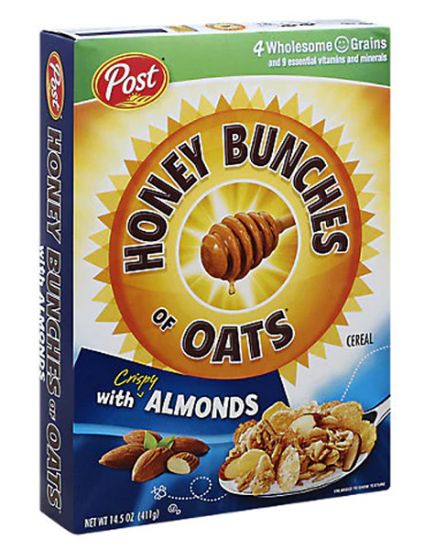 Picture of Post Honey Bunches Of Oats With Almonds 14.5 Oz