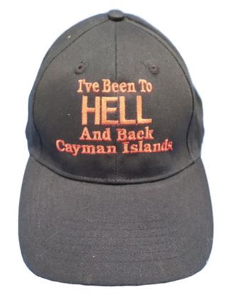 Picture of Cayman Islands Souvenir Been To Hell Black Cap 1 Pc