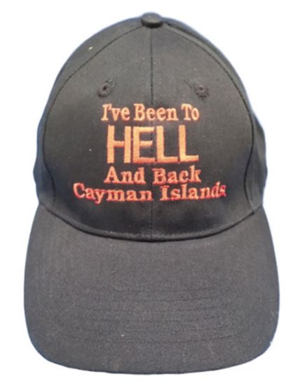 Picture of Cayman Islands Souvenir Been To Hell Black Cap 1 Pc