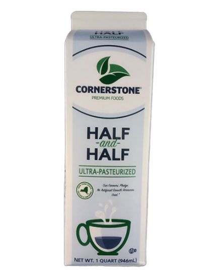 Picture of Cornerstone Half And Half Milk 946 Ml