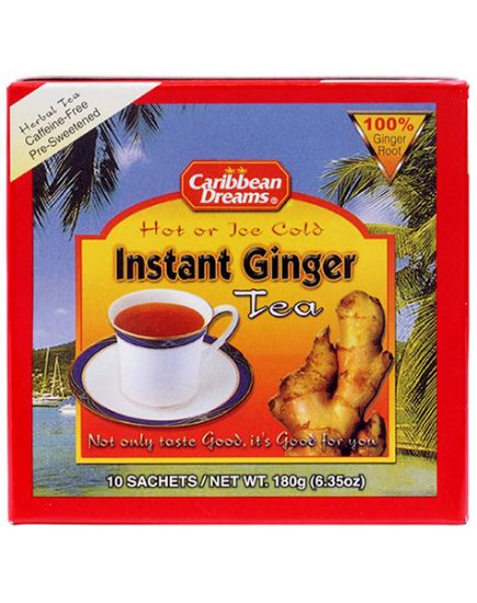 Picture of Caribbean Dreams Sweet Instant Ginger Tea 10 Bags
