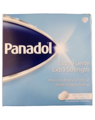 Picture of Panadol Extra Strength Pain Reliever & Fever Reducer Tablets 500 Mg