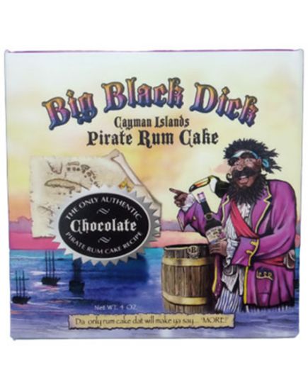 Buy Big Black Dick Chocolate Rum Cake 4 Oz Online In Cayman Islands 