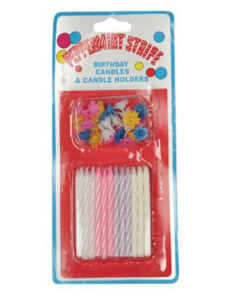 Picture of Party U World Birthday Candles With Holder 1 Pk