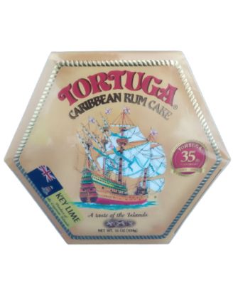 Picture of Tortuga Key Lime Caribbean Rum Cake 16 Oz