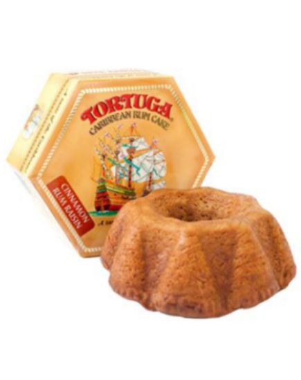 Picture of Tortuga Cinnamon Rum Raisin Caribbean Rum Cake 16 Oz