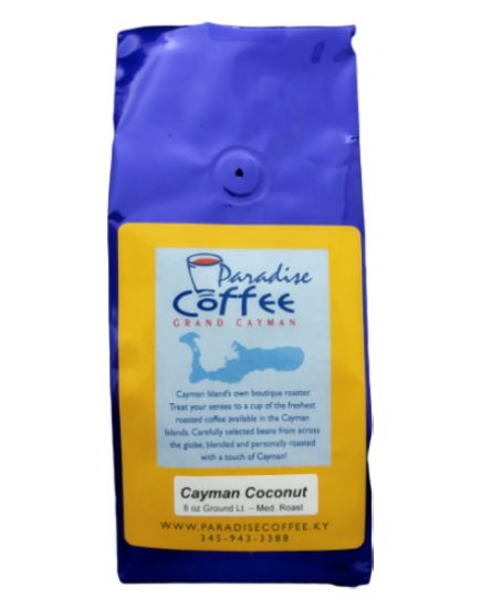 Picture of Paradise Coffee Cayman Coconut 8 Oz