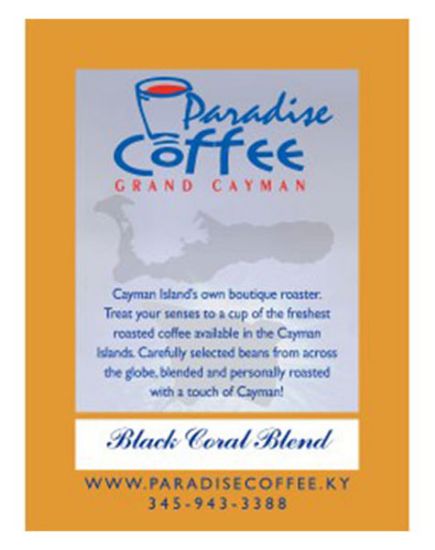 Picture of Paradise Coffee Black Coral 8 Oz