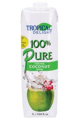Picture of Tropical Delight 100 % Pure Original Coconut Water 1 Litre