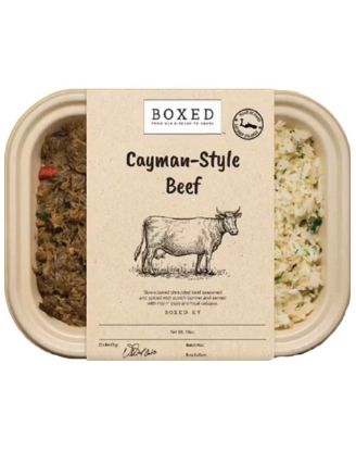Picture of Boxed Cayman Style Beef 18 Oz