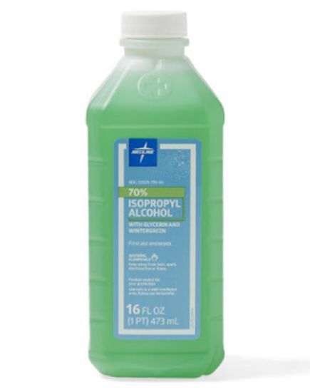 Picture of Cariba Isopropyl With Wintergreen And Glycerin 16 Oz