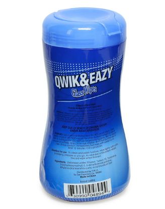 Picture of Qwik And Eazy Wet Wipes For Glass 40 Pc
