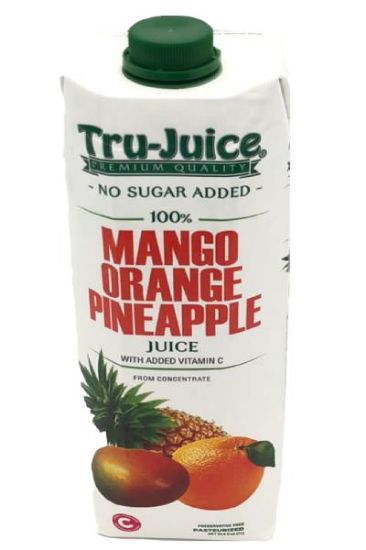Picture of Tru Juice Mango Orange Pineapple Juice 1 Litre
