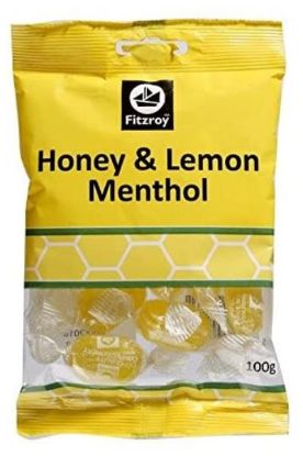 Picture of Fitzroy Honey And Lemon Menthol 100 Grams